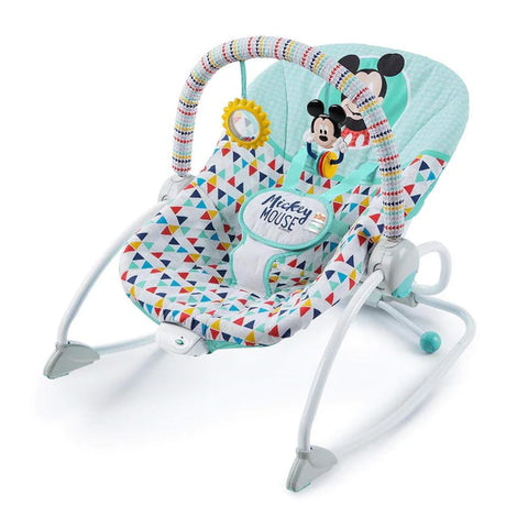 Bright Starts Mickey Happy Triangles Rocker