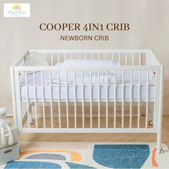 Lily and Tucker Cooper 4-in-1 Newborn Crib