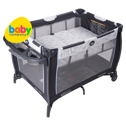 Graco Anywhere Dreamer Playpen in Dark Gray