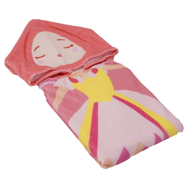 kids hooded poncho towel