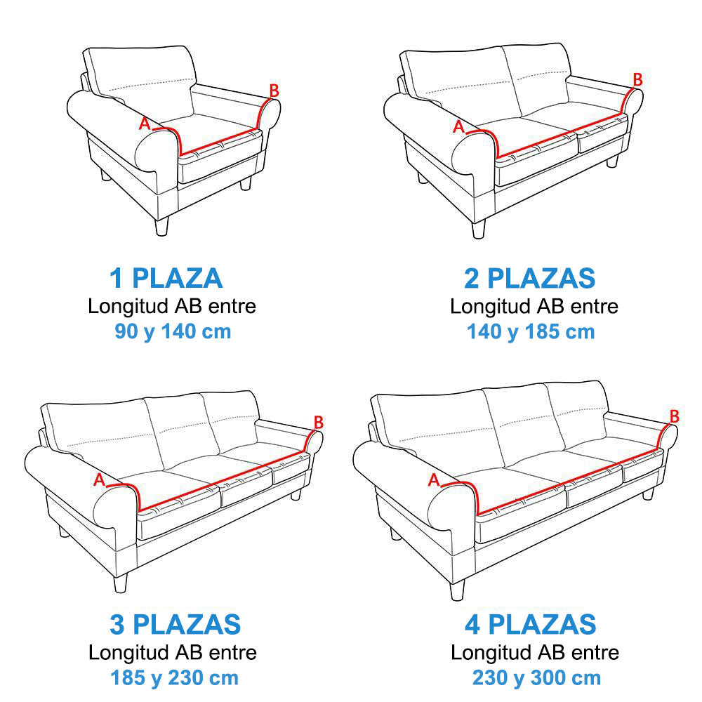 ✓ Fundas a medida LA CASA DE LAS FUNDAS Nº1 en España en 2022 para sofas  chaise-longue, sillones relax, sillas, cojines, colchones