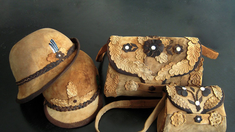 Mushroom Leather Bag