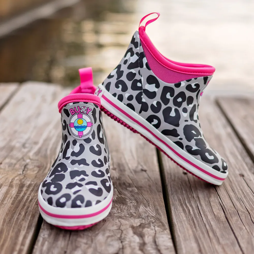 Women’s Cow Print Buoy Boots