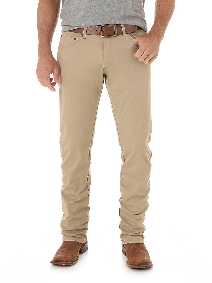 Men's Wrangler Retro Slim Fit Straight Leg Pant - Fawn – Home Bound Apparel