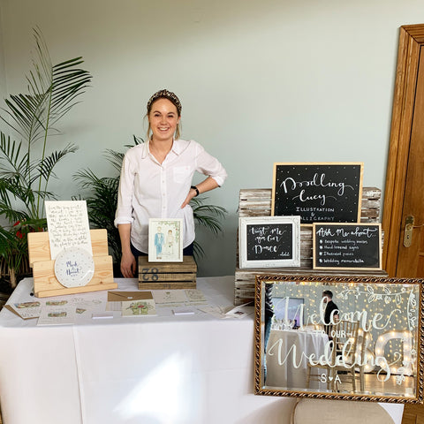 Lucy at Wedding Fayre