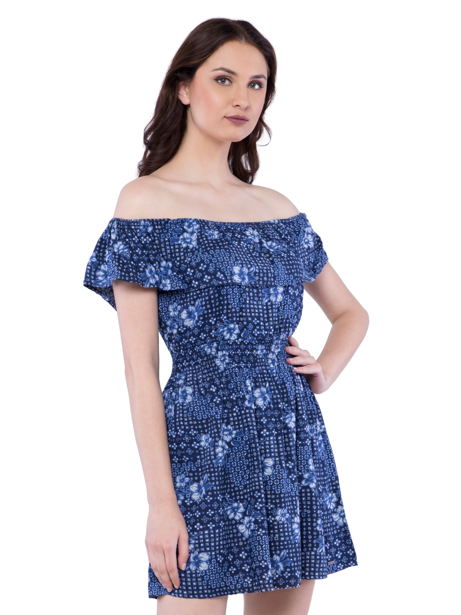hollister blue dress