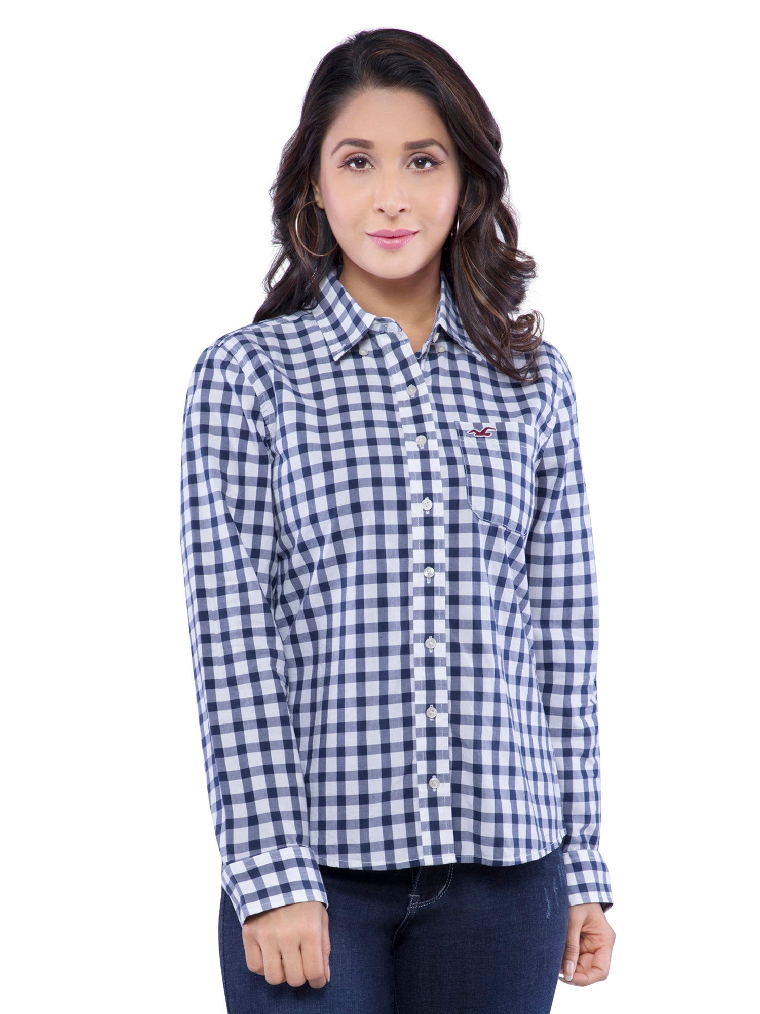 hollister checkered shirt