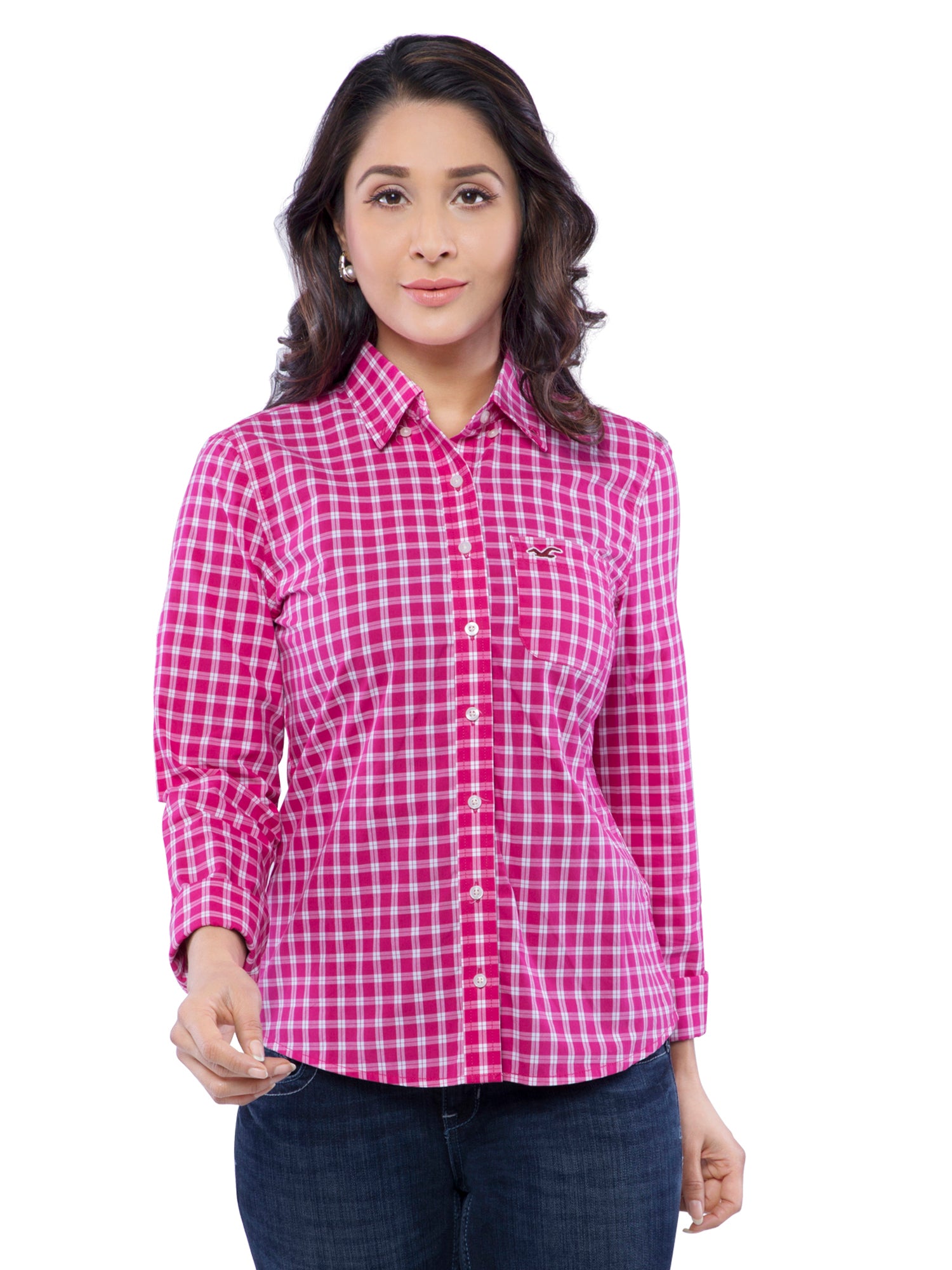 hollister checked shirt