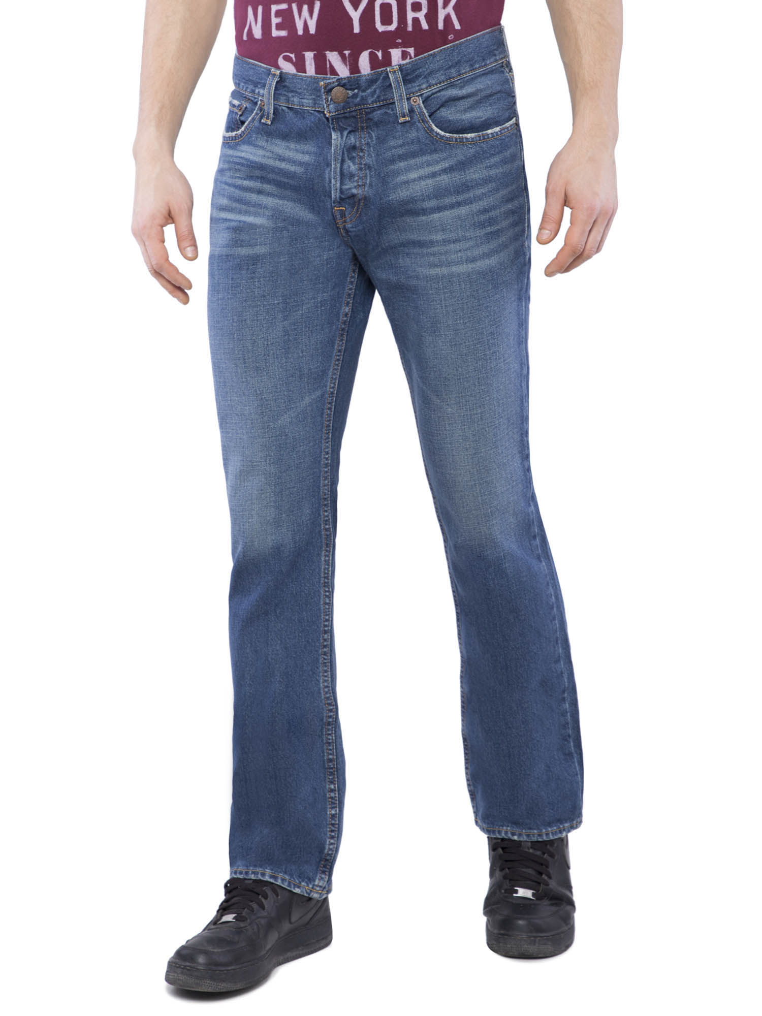 slim straight hollister jeans