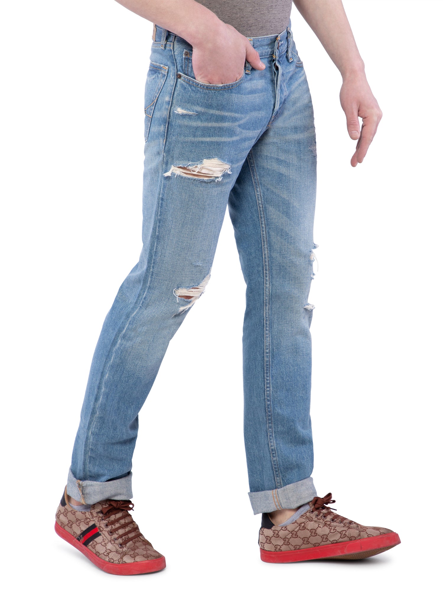 hollister jeans mens slim straight