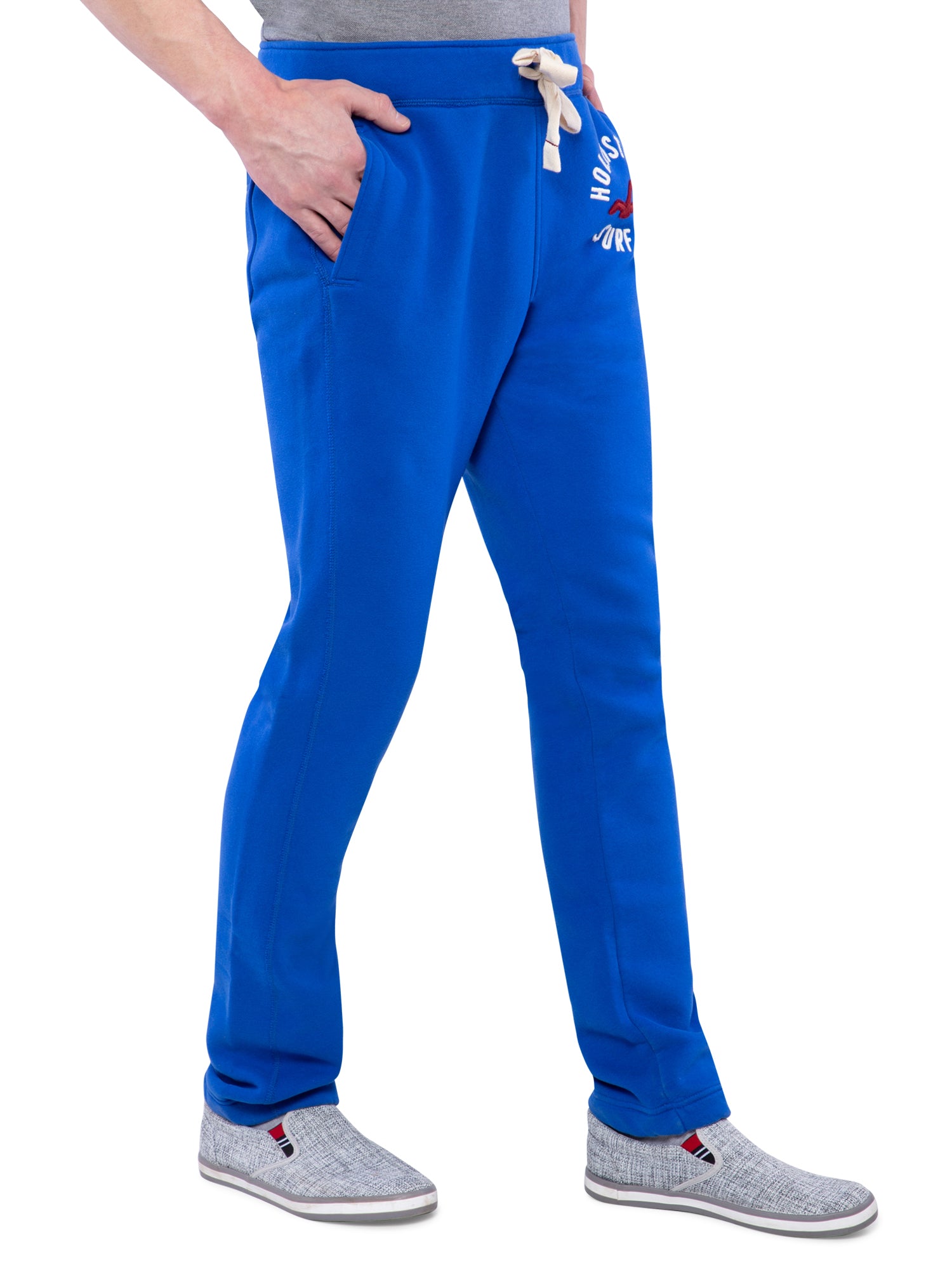 hollister blue sweatpants