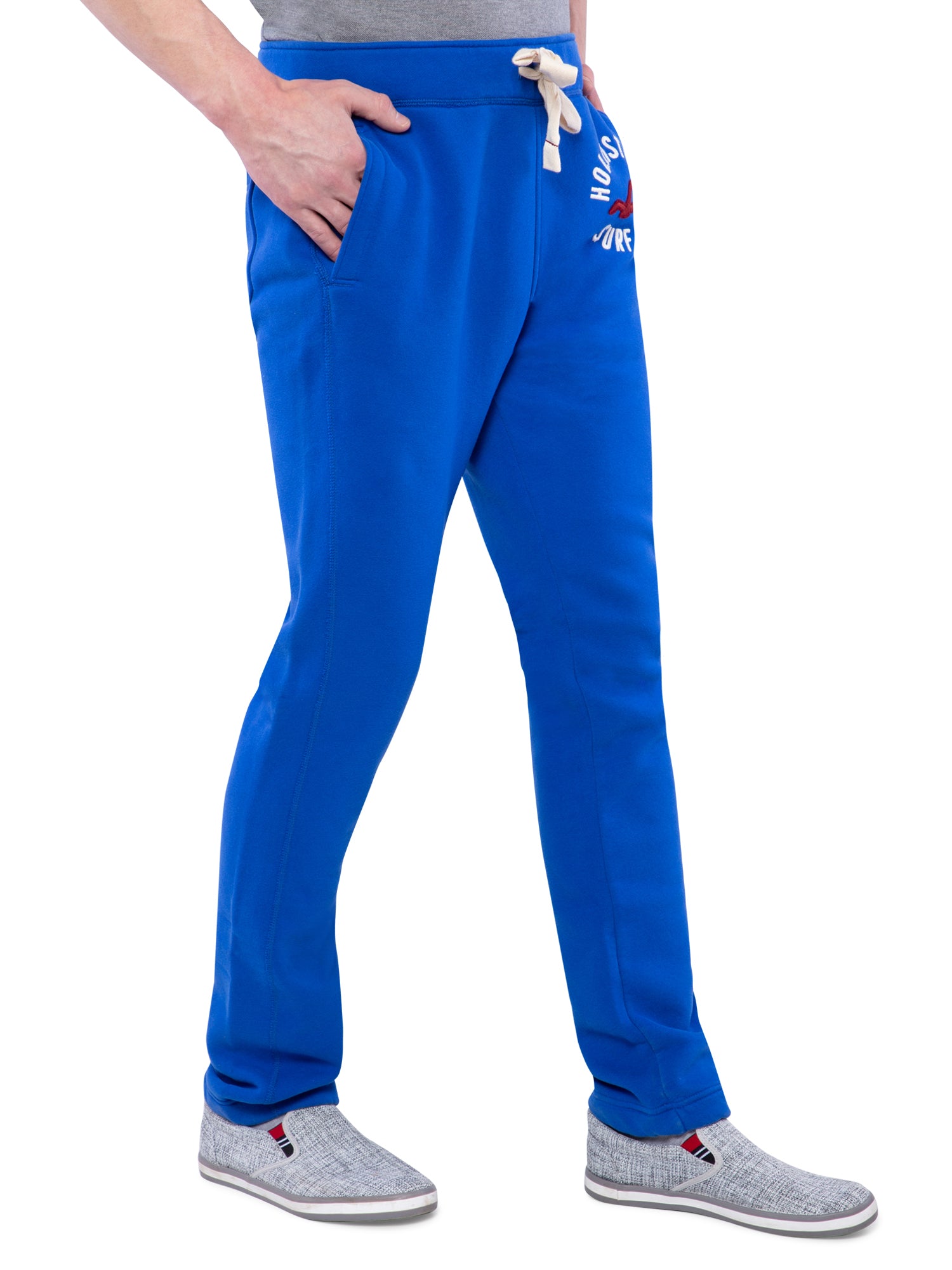 hollister blue joggers