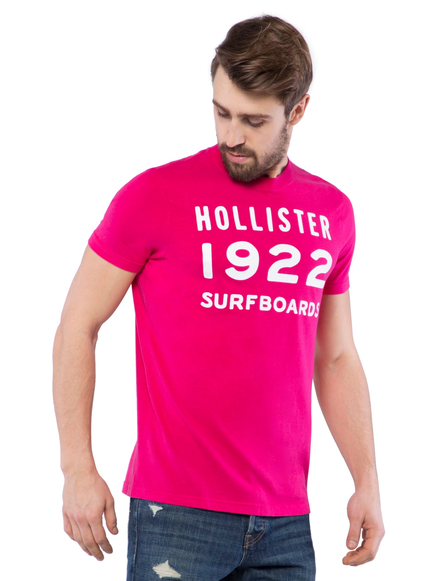 hollister pink top