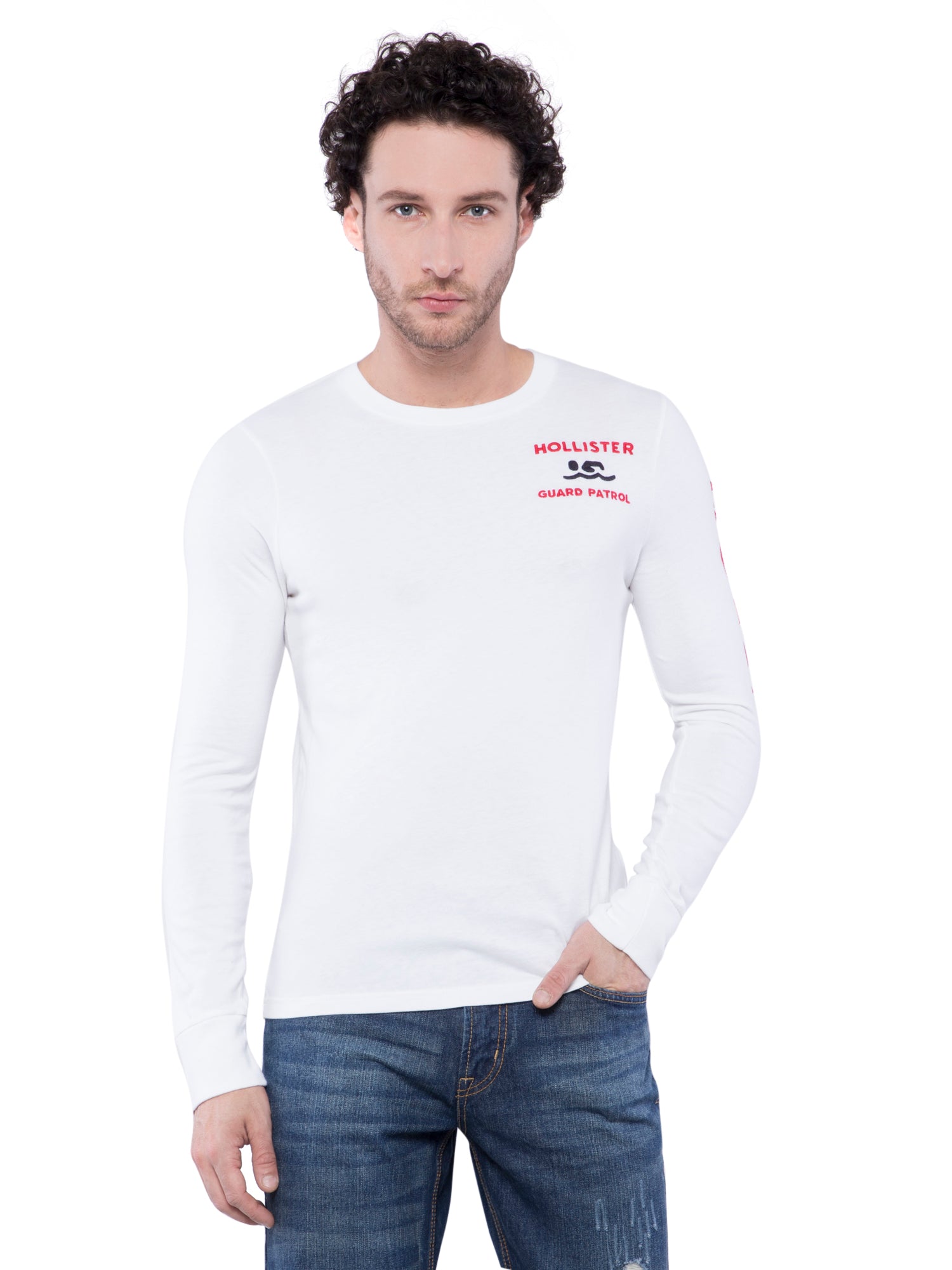 hollister crew neck tee