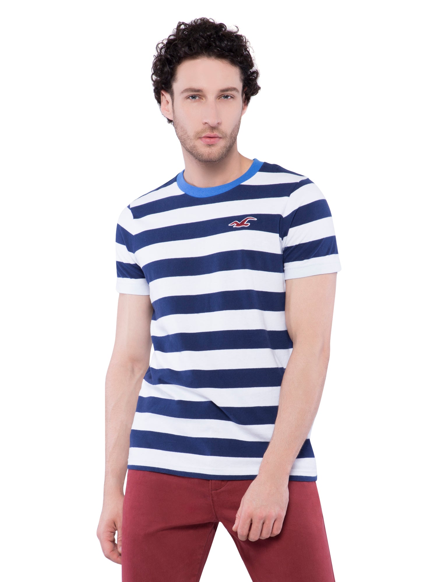 striped hollister shirt