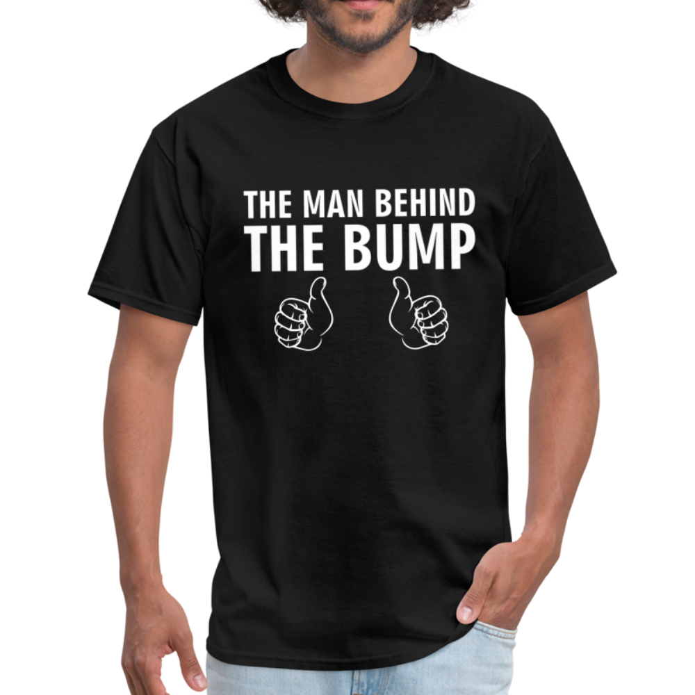 Bump Shirt, The Man Behind The Bump Shirt, Pregnancy announcement Gift, Dad To Be Mom To Be Shirt, Pregnant Gift, New Baby Shower Gift