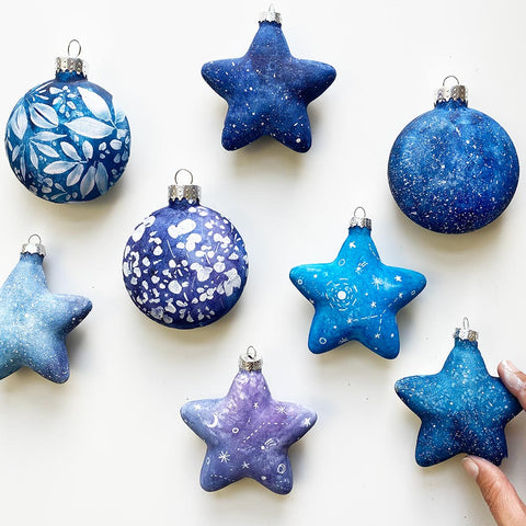 DIY Christmas Ornaments, tutorial by Ingrid Sanchez, AKA CreativeIngrid.