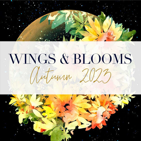 Wings and Blooms, Autumn Collection 2023 by Ingrid Sanchez.