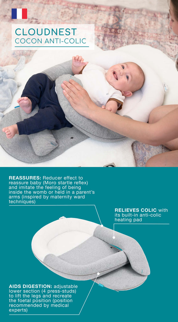 Cale-bébé anti-coliques Cloud Nest Babymoov - Bambinou