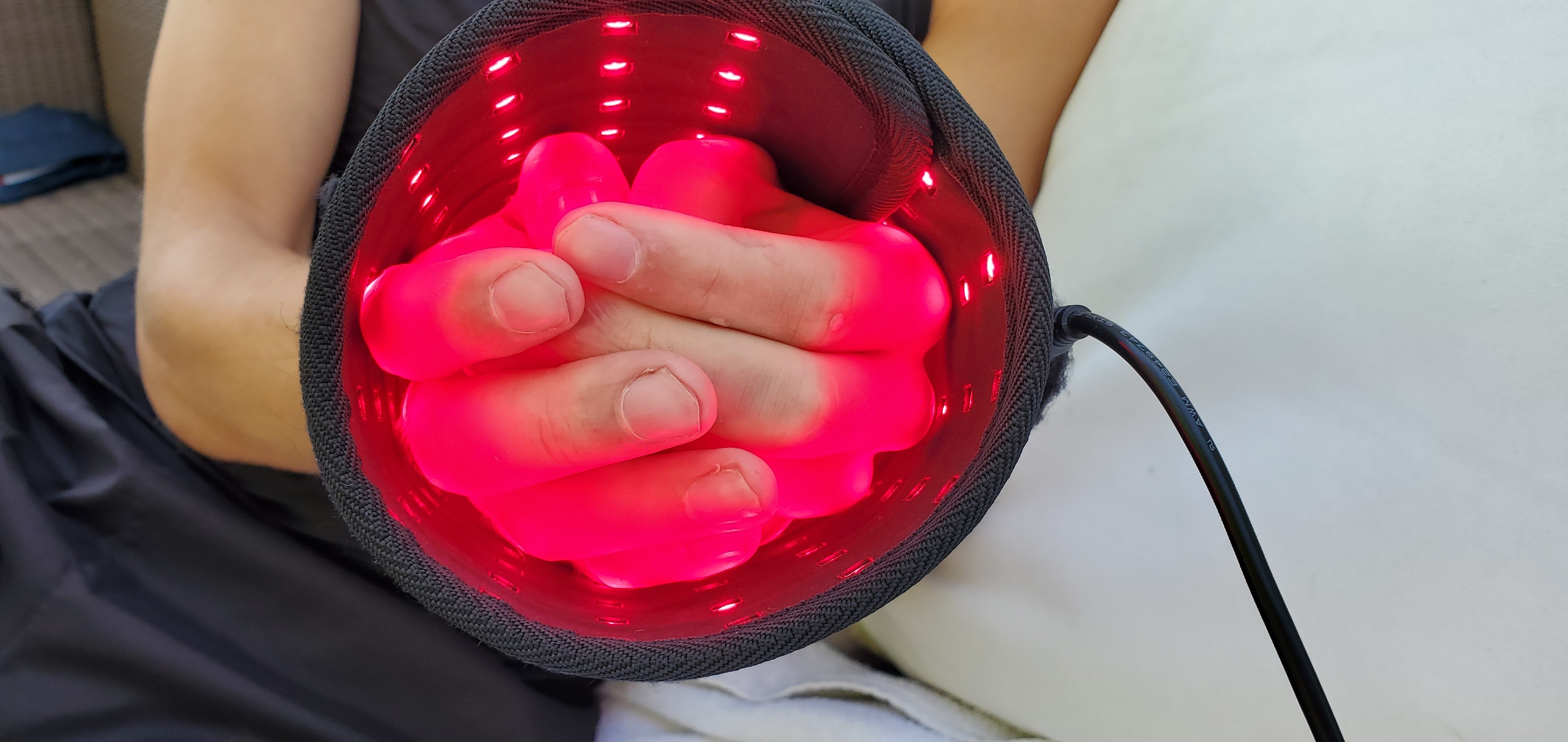 Red Light Wrap Device For Pain Treatment