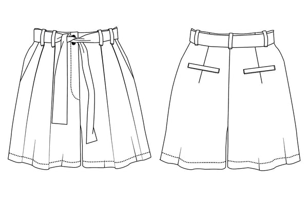 How to draft a shorts pattern, with Kate from Project Patterns – By ...