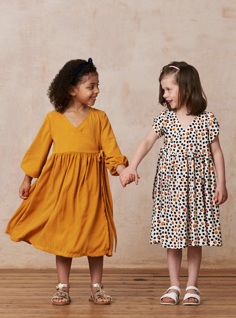 We just launched three new sewing patterns for kids and it's