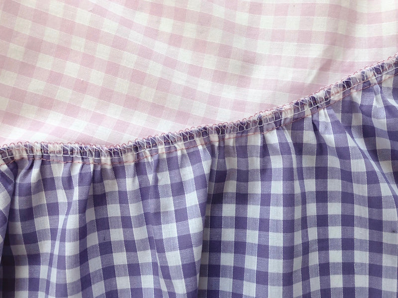 DIY ruffle hem wrap skirt – By Hand London