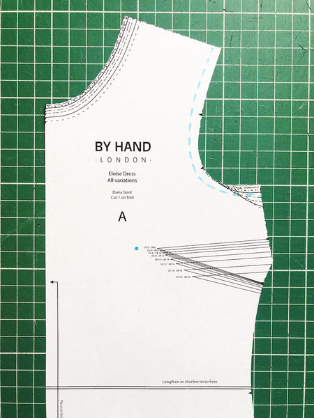 Full & small bust adjustment for the Eloise dress - FBA & SBA – By Hand  London