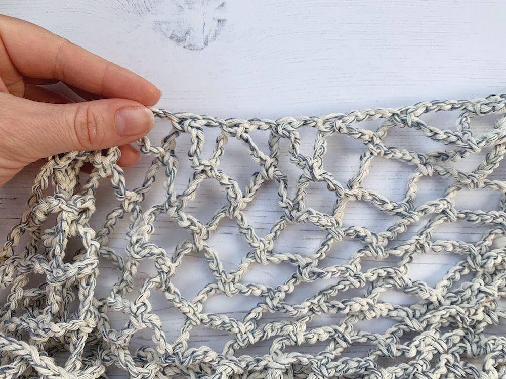 Crochet Net Bag (Mesh Bags) Tutorial 