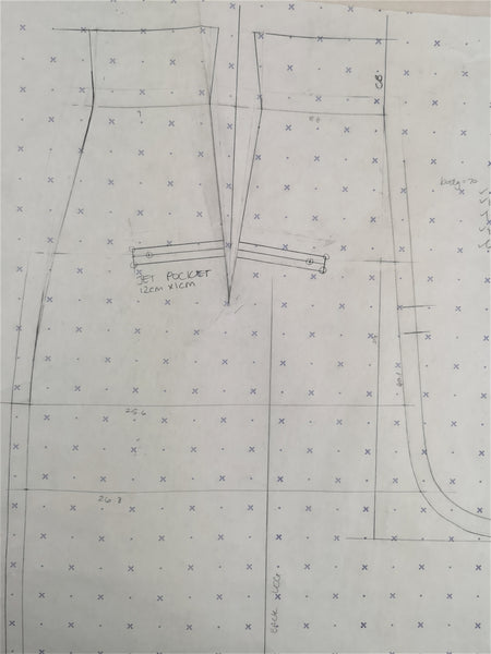 How to draft a shorts pattern, with Kate from Project Patterns – By Hand  London