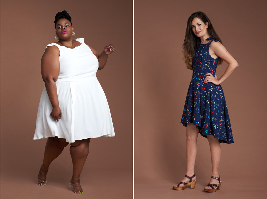 Flora Dress update! Extended sizes, plus new variations!