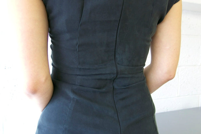 How to adjust a garment to fit a sway back 