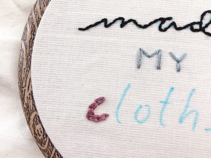 I made my clothes! An embroidery tutorial – By Hand London