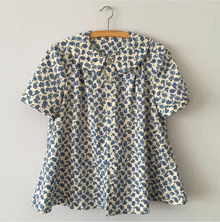 The Sarah Shirt - pattern tester versions! – By Hand London