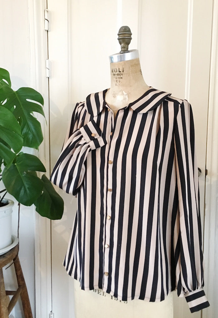 Sarah Shirt Sewalong: Buttons, hems and the finish line! – By Hand London