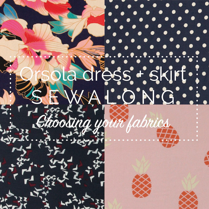 Orsola Dress & Skirt Sewalong - Choosing fabrics and getting inspired