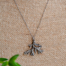 Load image into Gallery viewer, Evergreen Splayed Sprig Necklace
