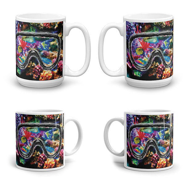 CORAL REEF Double-Sided Coffee Mug Tea Cup 11oz & 15oz – BDifferent