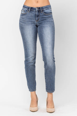 Mid Wash Skinny Judy Blues – Versa Clothing Company