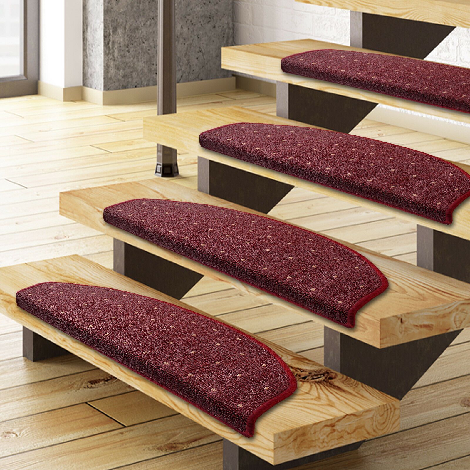 Stufenmatte Rapido Halfrond oder eckig Erhältlich in 4 Farben | Paars