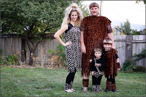 Caveman Family Costume
