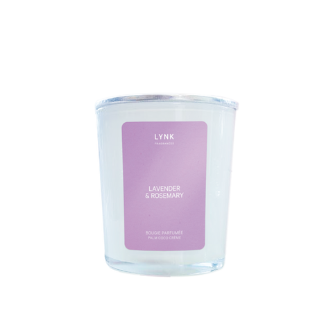 Lavender & Rosemary Scented Candle