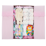 baby shower gift box.  disguise the surprise dividers to make your own custom gift box