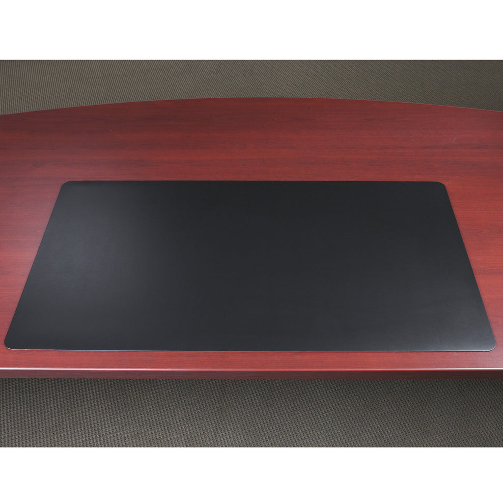 Black Artistic 19 Inch X 24 Inch Antimicrobial Executive Desk Pad