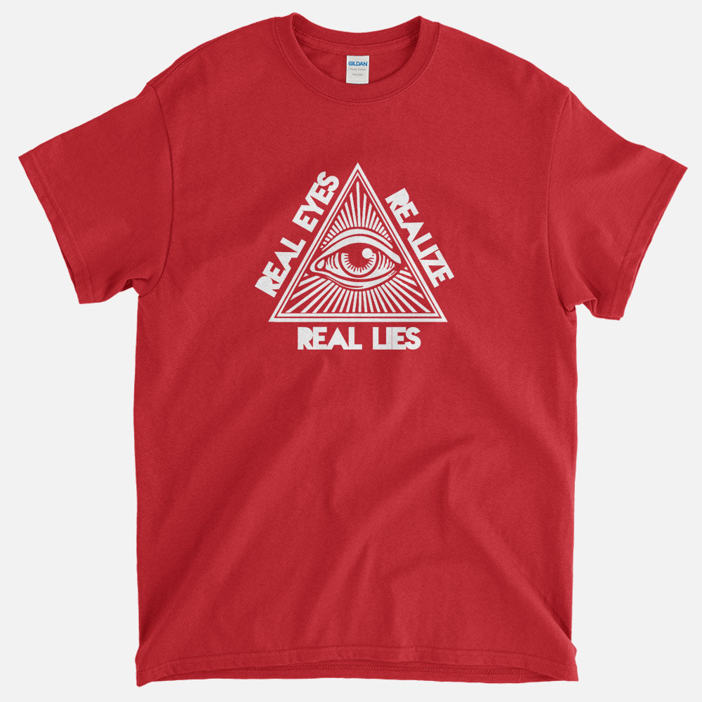 Real Eyes Realize Real Lies - T-Shirt – 