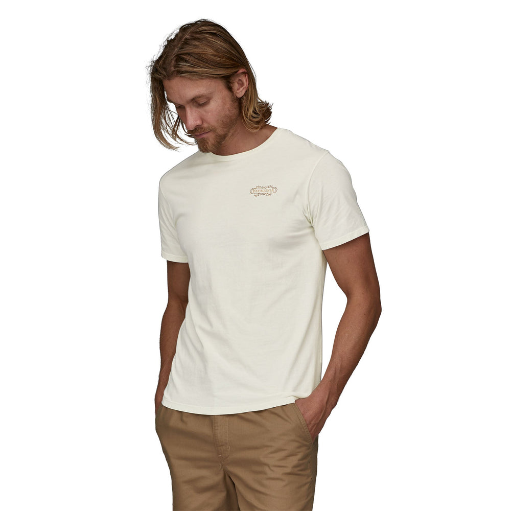 Patagonia Men's P-6 Mission Organic T-Shirt - White - XL