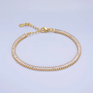 Gold CZ Tennis Bracelet - MAC Collection