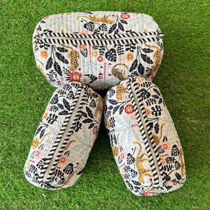 Tiger & Floral Quilted Cosmetic Bag - MAC Collection