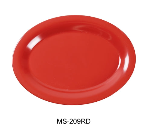 Yanco MS-209IV Mile Stone Oval Platter, 9.5