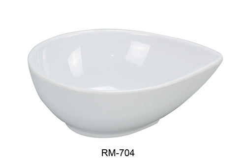 Yanco RM-708 Rome Water Drop Shape Bowl, 26 oz Capacity, 8